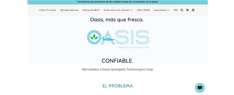Oasis Coop Website picture